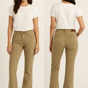 Judy Blue Khaki Boot Cut Women's Jeans Size 5/27 Mid Rise- great condition